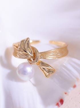 s925纯银精致气质拉丝戒指托