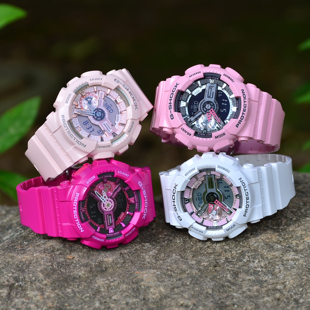 CASIO G-SHOCK female GMA-S110MP-4A1/4A2/7A/4A3/CW/CM/VC Smaller version 120MFin the Wristwatch , Japan Korea Watch category - from Buy2taobao.com to provide professional Taobao agent buy service