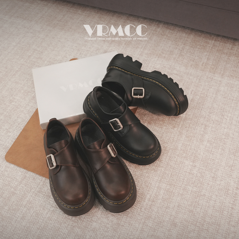 5cm厚底百搭魔术贴乐福鞋