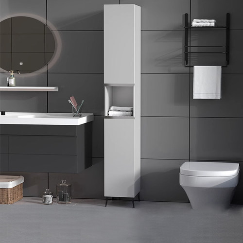 夹缝柜铝合金浴室边柜缝隙柜边柜