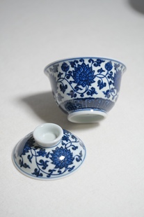 远山堂 金刚佛莲盖碗 180cc 原立明堂画师亲献