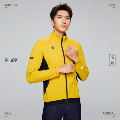 捷酷秋冬新款ELITE CORE男士防风保暖夹克加厚复合面料-5℃骑行服