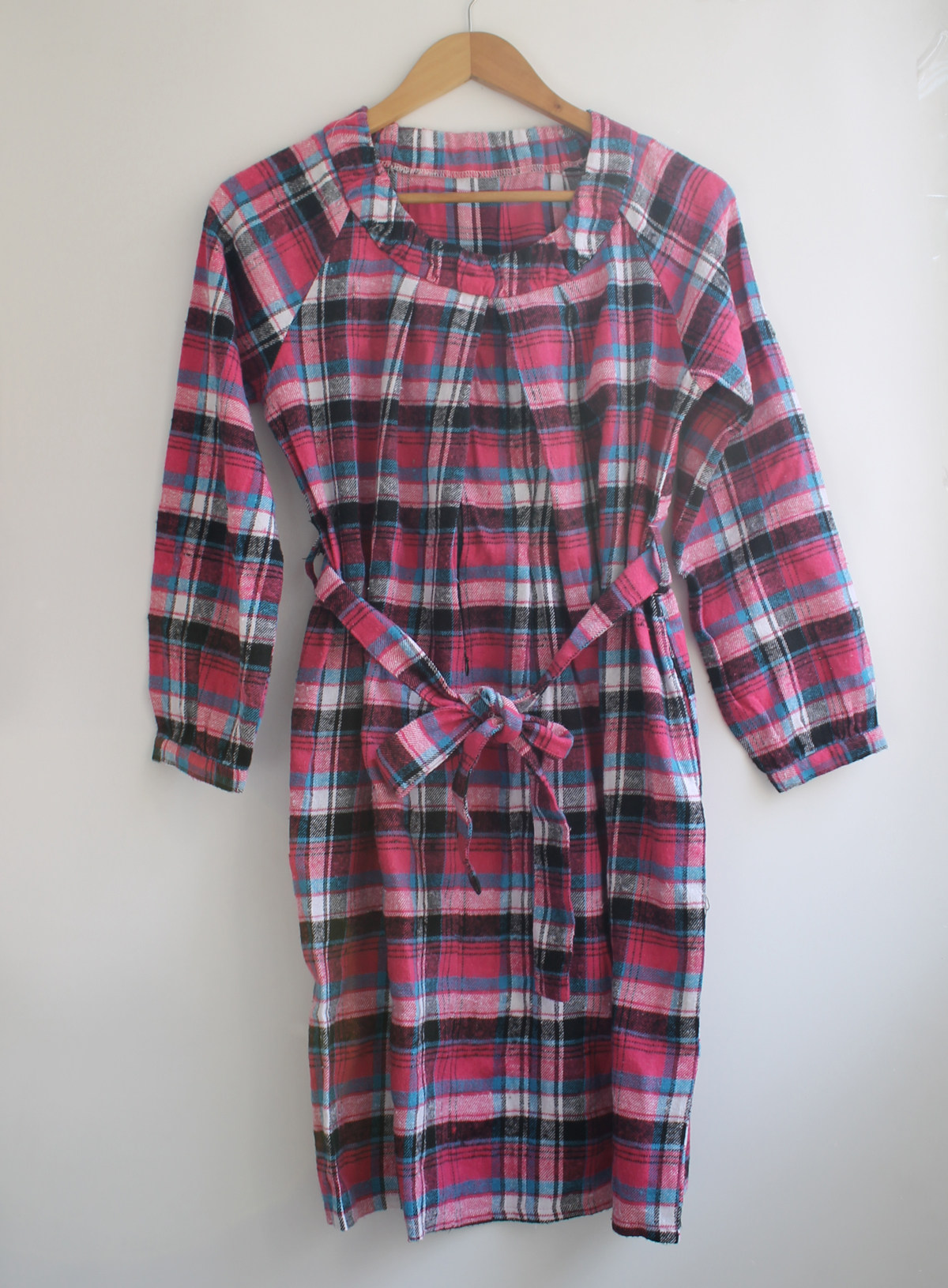 YC05 EXPORT JAPANESE STYLE SPRING AND AUTUMN MATERNITY LONG SLEEVE SHIRT DRESS HIDDEN ZIPPER NURSING SHIRT DRESS F125