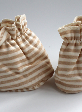 彩棉单层春秋婴幼儿防护脚套W313