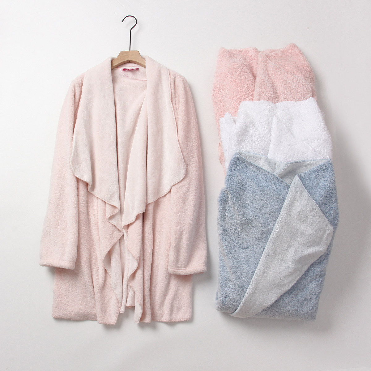 가을 겨울 산호 벨벳 홈 가운 간호 목도리 목도리 간호 가운 간호 가운 간호 목도리 따뜻한 목도리