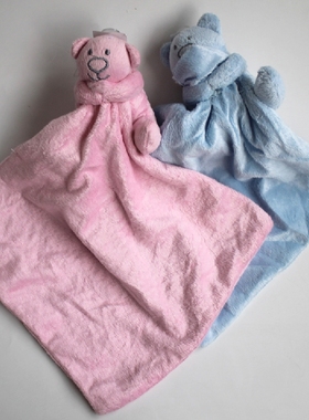 出口款婴幼儿安抚巾 宝宝玩偶 毛绒玩具K3511