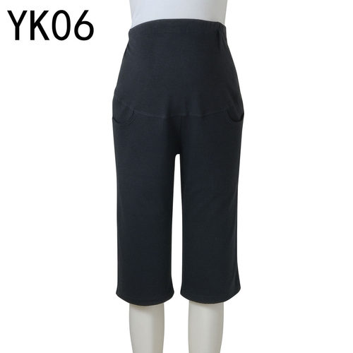 YK06出口日夏季孕妇五分家居裤　可调节加肥加大孕妇短裤W163