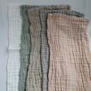 云朵纱布透气水洗纯棉6层纱布洗脸巾枕巾婴儿尿片吸水垫背巾