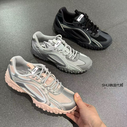 SHUI韩国代购 FL折扣春秋男女款休闲百搭运动xie 1XM02348G不退换