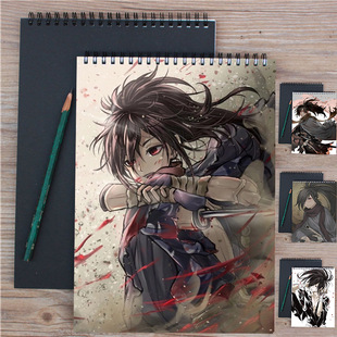 多罗罗百鬼丸美绪学生美术本素描本子A4涂鸦动漫周边