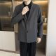 韩版 西装 外套男潮流商务休闲小西服百搭修身 春季 男士 垫肩上衣