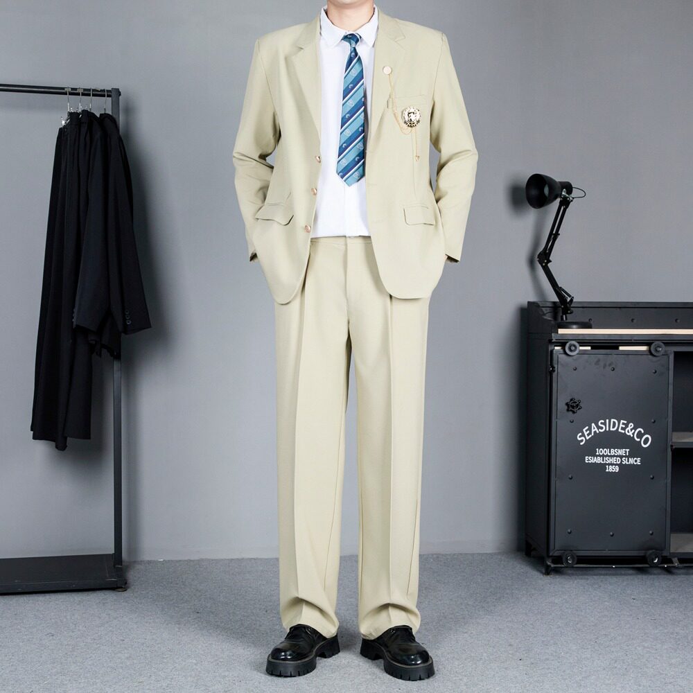 爱神丘比特DK制服日系男女西装JK班服痞帅毕业学院风西服外套套装图片