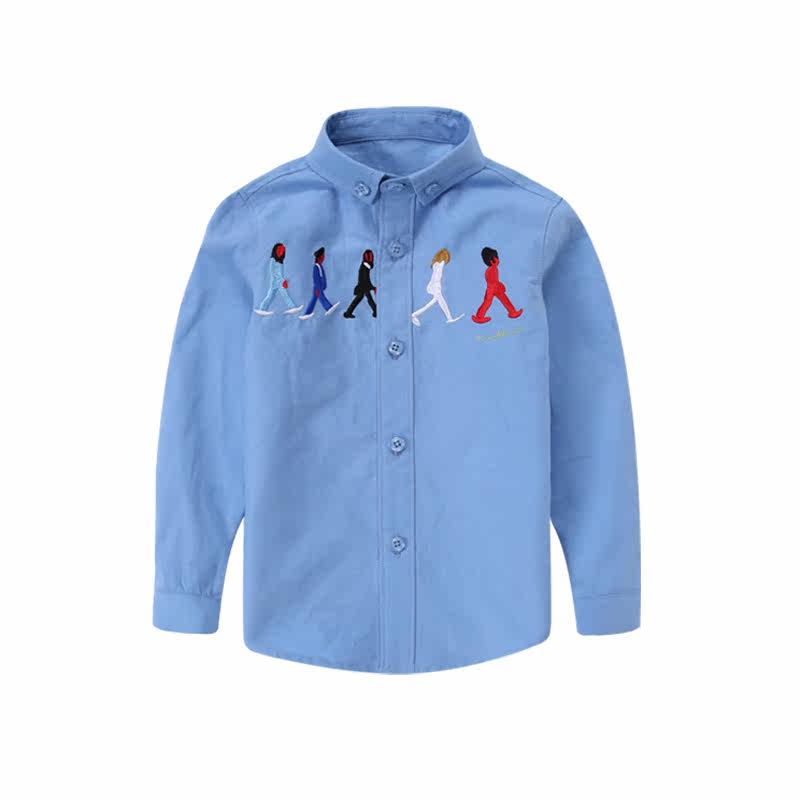 Chemise garcon à manche longue - Ref 2073466 Image 5