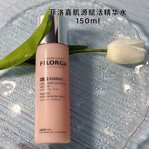 菲洛嘉肌源赋活精华水粉水150ml正装有盒有塑封改善肤质日期24.4