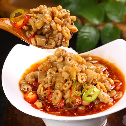 捞汁蛏子嘴麻辣蛏王肉蛏子头250g