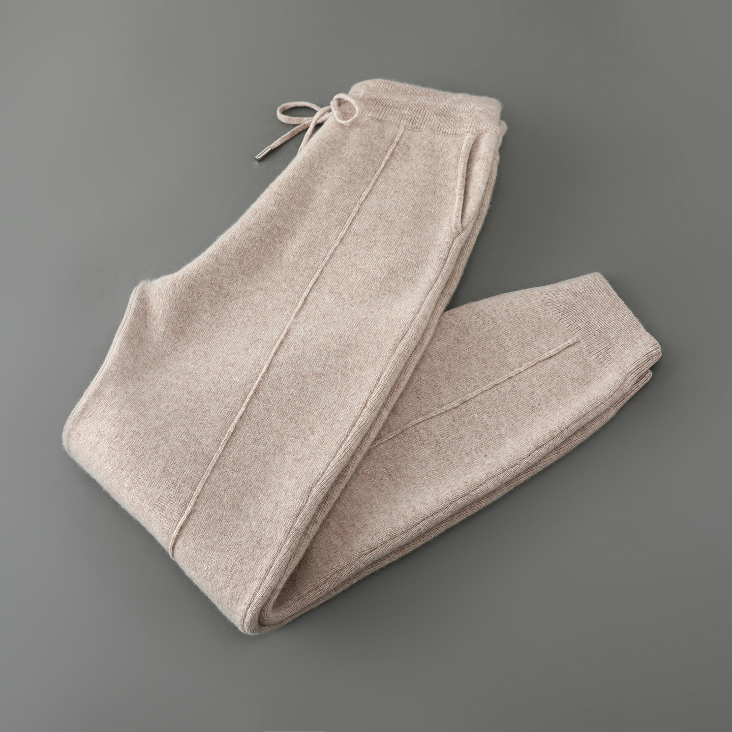 秋冬新款100%纯羊毛裤男针织休闲加厚运动卫裤保暖羊绒束脚裤外穿,男装,卫裤,淘宝优惠券,粉丝福利购,淘宝优惠卷