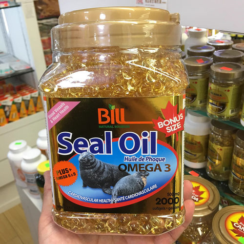 加拿大bill北极海豹油保健品