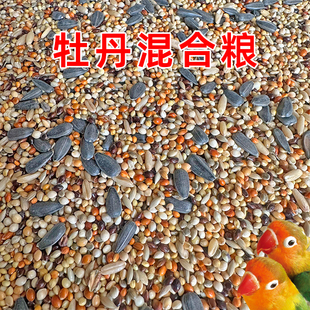 牡丹鹦鹉专用粮虎皮玄凤中小型鹦鹉鸟食饲料黍子鹦鹉混合粮谷子