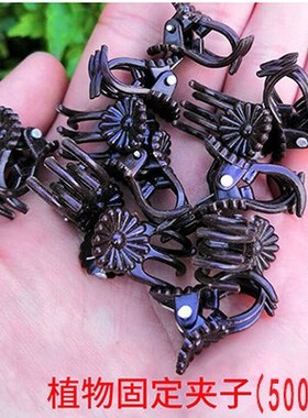 家用展示支架用品配件辅助工具搭架绑扎园艺蝴蝶兰夹子花枝撑杆兰