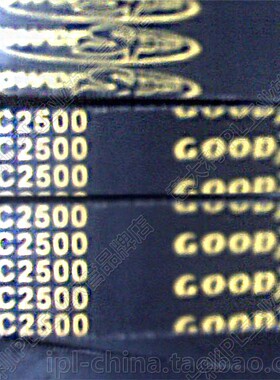 美国固特异公制齿形带V型三角带橡胶带输送皮带传动带热卖单品XPC