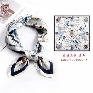 上海故事丝巾夏薄款百搭女2025新款系脖方巾礼盒送长辈围巾披肩