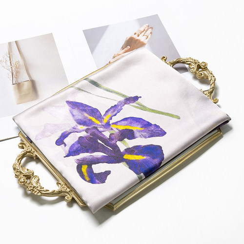 真丝大方巾围巾女2025新款桑蚕丝丝巾礼盒送妈妈生日礼物