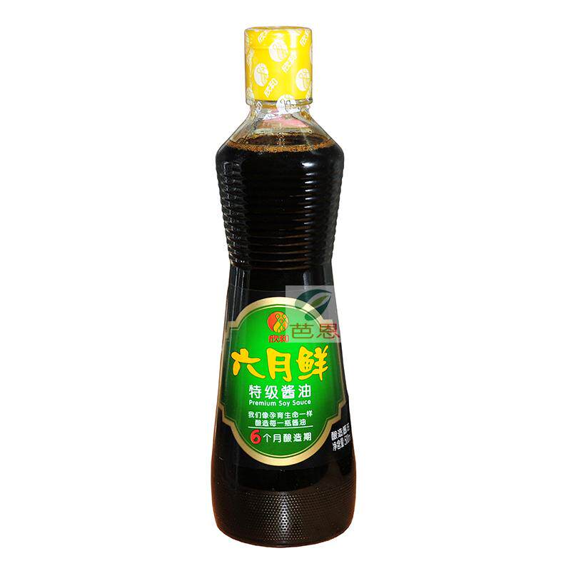 【断货中】25年3月8日到期】欣和酱油六月鲜特级酱油500毫升