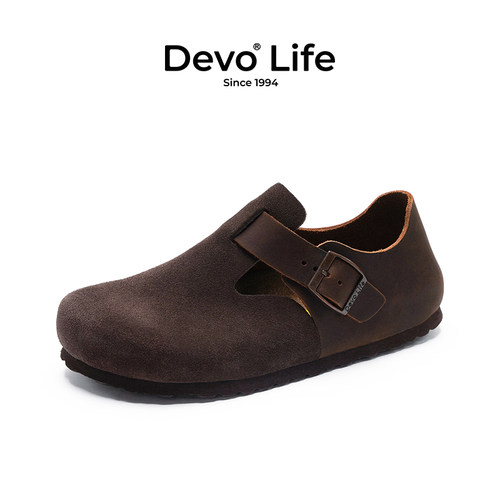 Devo/的沃软木休闲时尚女鞋