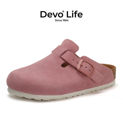 DevoLife儿童软木包头勃肯拖鞋