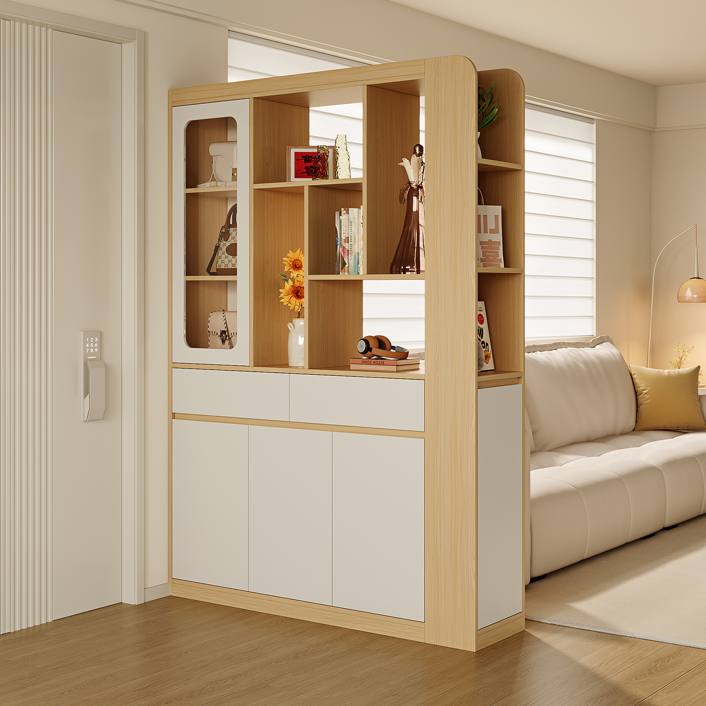 暧逸双面门厅柜玄关柜客厅隔断柜