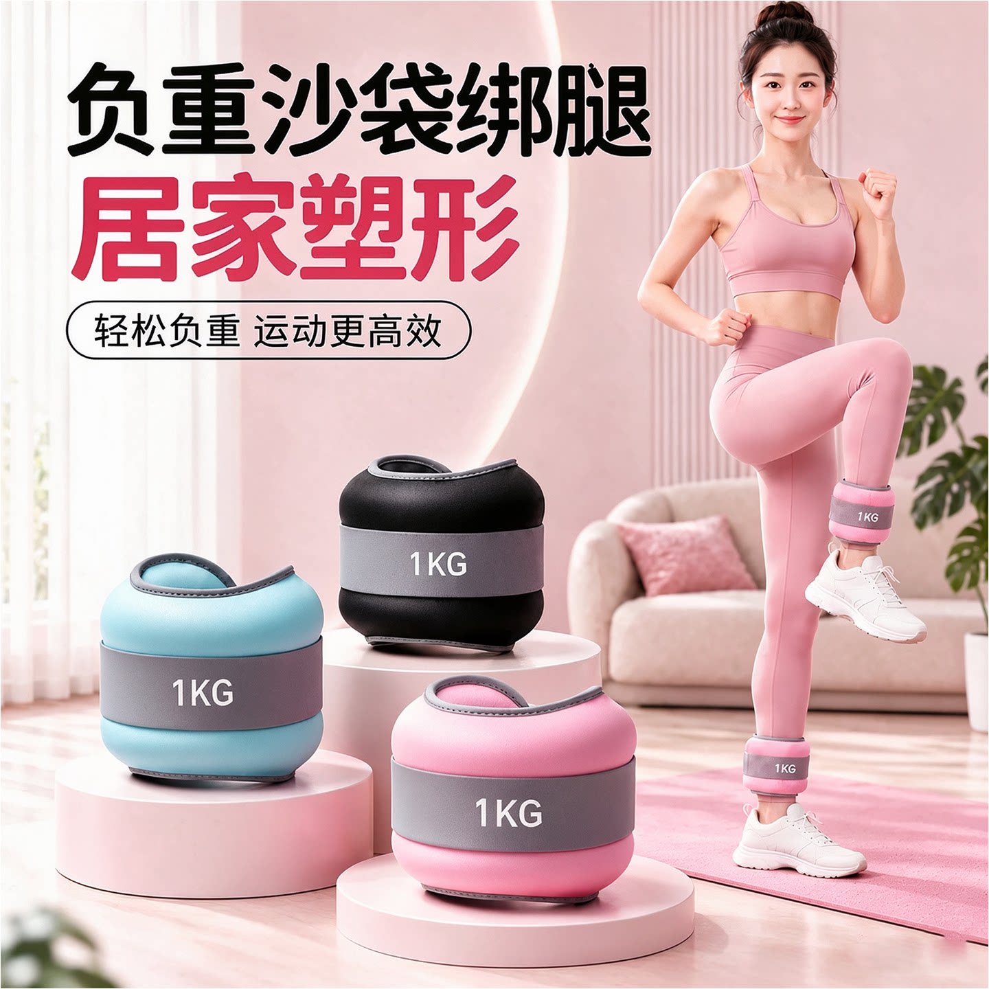 沙袋绑腿女士负重手脚通用训练