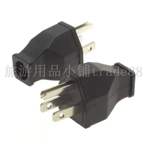 美标插头 服务器PDU机柜大功率用15A 可拆免焊拼装插头 公头