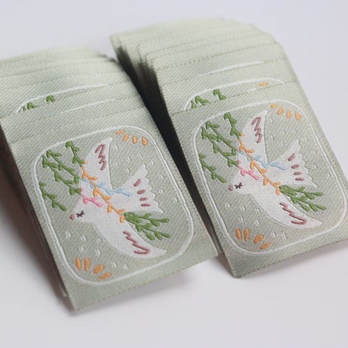 飞鸟与自然5织唛布标现货