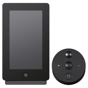 TP-LINK TL-DB635A 智能猫眼可视门铃 电子猫眼夜视监控家用摄像头无线猫眼无线wifi远程电话访客对讲