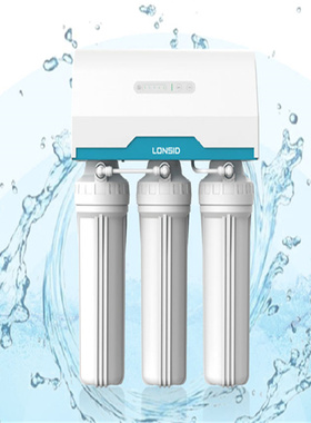 LONSID朗诗德净水器反渗透RO纯水机50AB/80AB/L2/75Z-107/RS75A9