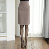 韩版 高腰裙包臀裙修身 H型半身裙字裙一步裙OL职业裙中裙