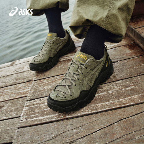 亚瑟士情侣复古厚底休闲鞋