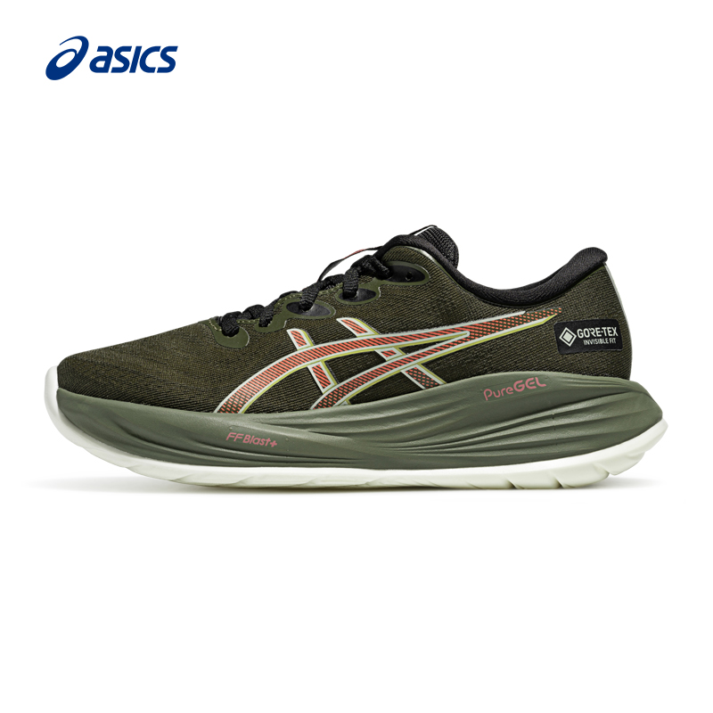 亚瑟士女子缓震回弹透气跑步鞋