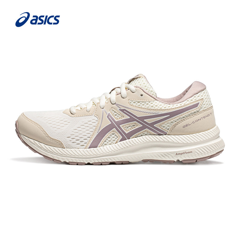 ASICS亚瑟士跑步鞋GEL-CONTEND 7女子减震回弹跑鞋舒适透气运动鞋