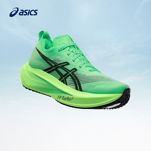 亚瑟士男女抓地透气竞速跑步鞋