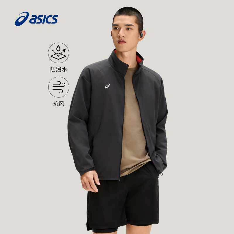 亚瑟士男子防泼水保暖夹克外套