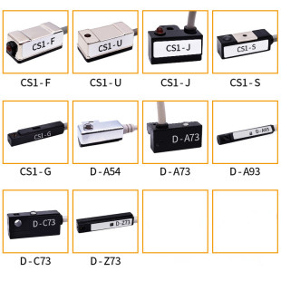 气缸磁性开关 C73 Z73 CS1 A93 磁感线 A54