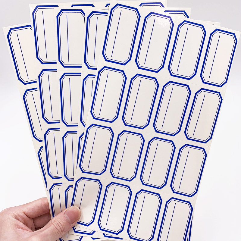 不干胶标签贴纸标价纸口