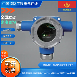 惟泰点型可燃气体探测器GTYQ 甲烷CH4 可燃气 Vbus探测器 VT626