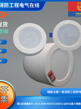 营口天成集控TC-ZFJC-E5W-BG673/XD652/QD652嵌入明装壁挂应急灯