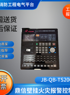 鼎信JB-QB-TS200N壁挂火灾报警控制器消防联动控制器TS100N/500N