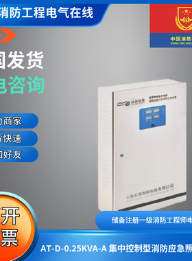 山东众海应急照明电源AT-D-0.25KVA-A集中控制型ZH-D-0.3KVA-6820