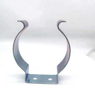 弹性管开口管卡弹簧钢管卡扣管卡管夹卡箍锰钢弹簧片灯管夹U型卡