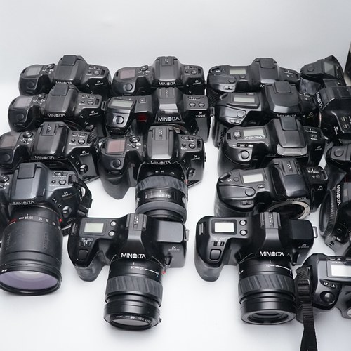 全自动胶片单反相机美能达