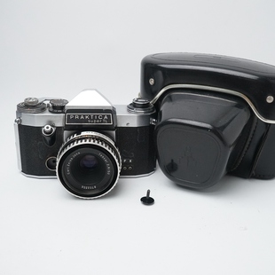 2.8镜头机械 TL胶片单反相机m42口czj50 瑕疵 全金属德国praktica